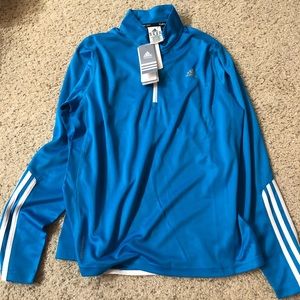NWT Womens Adidas Quarter Zip